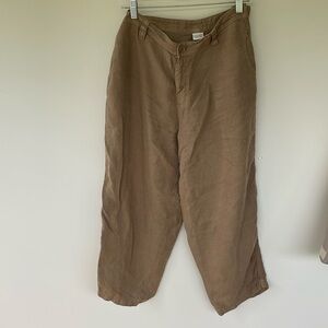 Poetry Cotton Linen Blend Trouser Pants 🤎